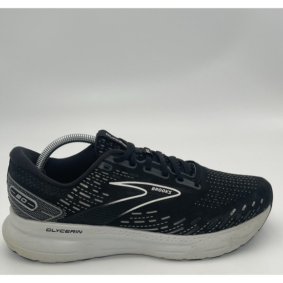 Brooks Glycerin 20 Running Shoes Men\'s Size 11 2E Black/Silver Athletic Sneakers main image 5
